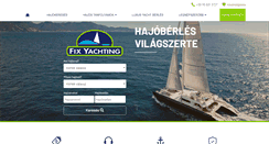 Desktop Screenshot of fix-yachting.com